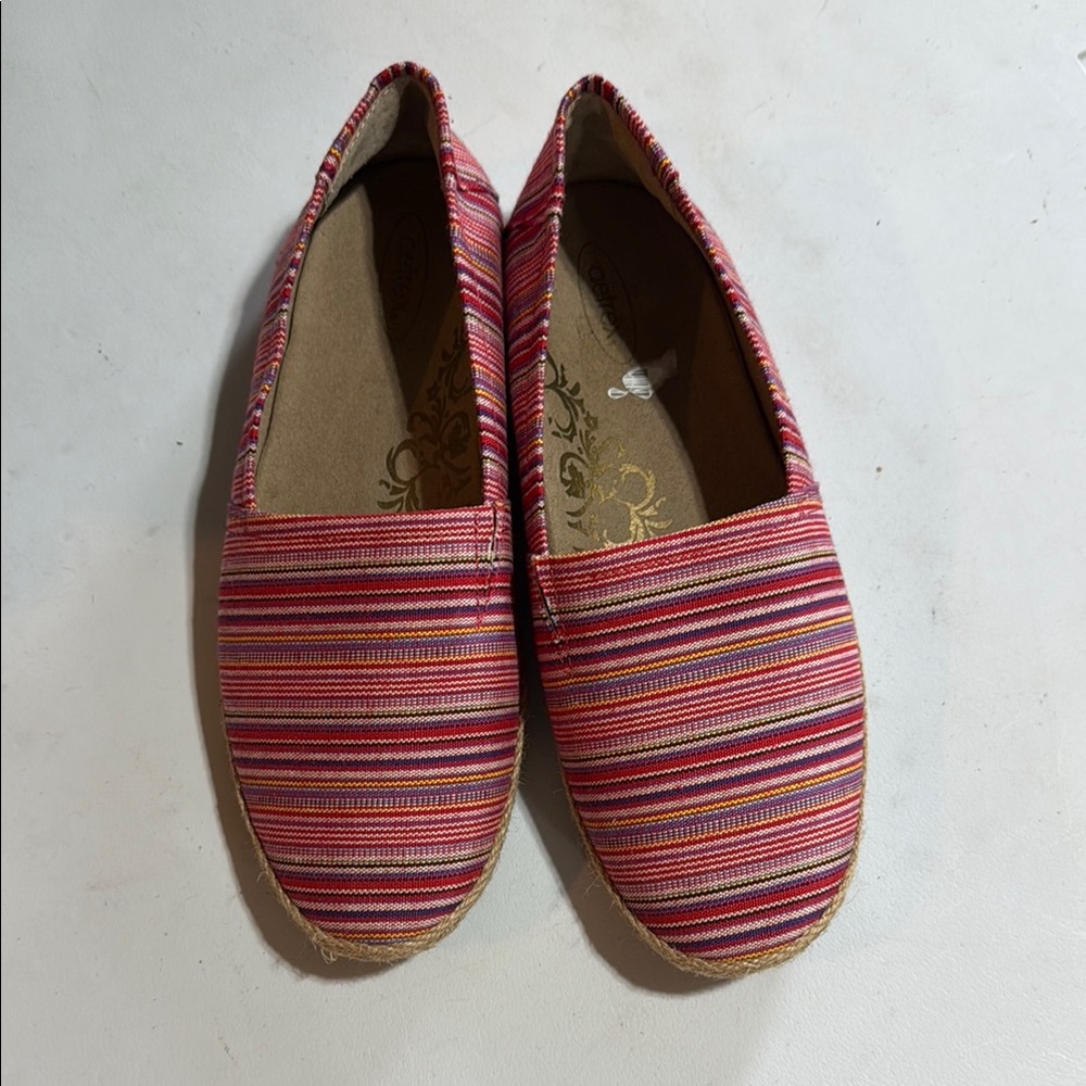 Aetrex Striped Women's Slip-On Shoes